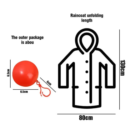 Emergency Raincoat Ball