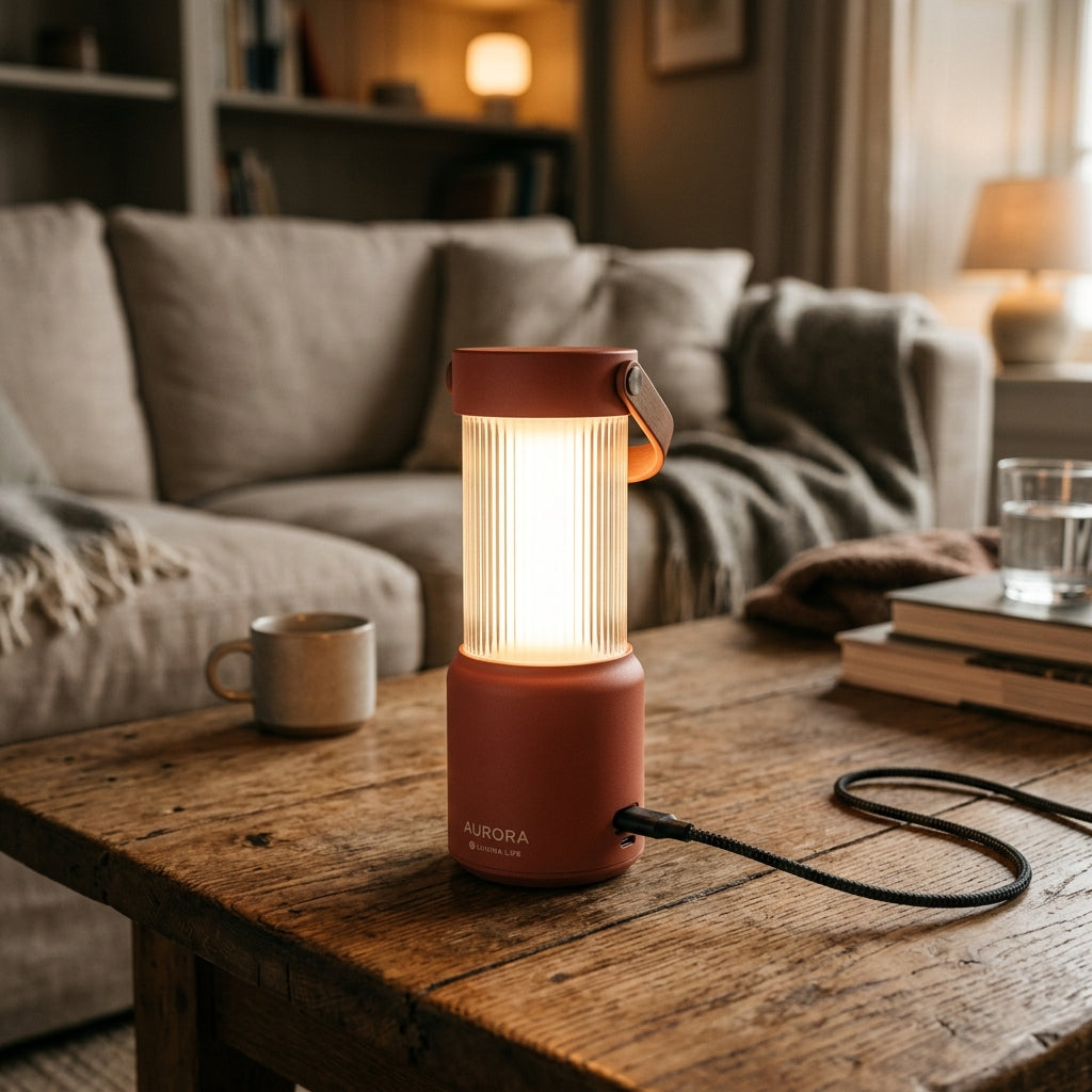 UrbanMama Rechargeable LED Monsoon Emergency Lantern & Power Bank